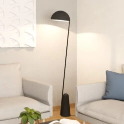 EGLO Aranzola Floor Lamp, Shining Downwards, Black -EGLO Store 10001806 2