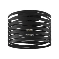 EGLO Cremella Ceiling Light, Ring Design, Black -EGLO Store 10001824 2