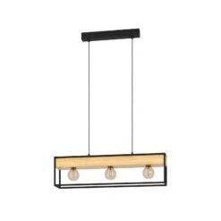 EGLO Libertad 1 Hanging Light 3-bulb Natural 9 EGLO Libertad 1 Hanging Light 3-bulb Natural -EGLO Store 10001862 2