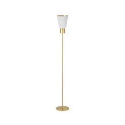 EGLO Aglientina Uplighter, Brass/white, One-bulb