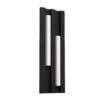 EGLO Fandina LED Outdoor Wall Light, Black