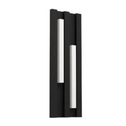 EGLO Fandina LED Outdoor Wall Light, Black