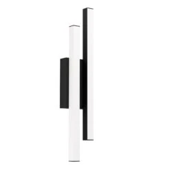 EGLO Serricella LED Outdoor Wall Light, Black