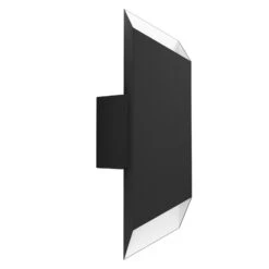 EGLO Spiazzina LED Outdoor Wall Light, Up/down, Black