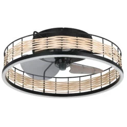 EGLO Frana LED Ceiling Light With A Fan