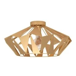 EGLO Carlton Ceiling Light, Gold