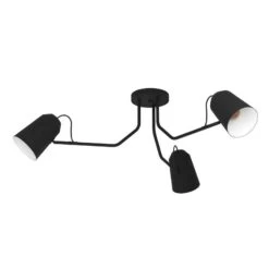 EGLO Loreto Ceiling Light, Three-bulb