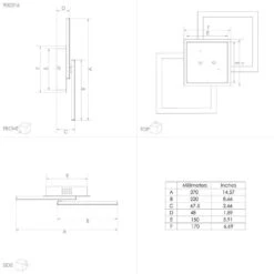 EGLO Connect Paranday-Z LED Ceiling 2-bulb 52 Cm -EGLO Store 10012570 3