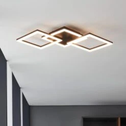EGLO Connect Paranday-Z LED Ceiling 3-bulb 65 Cm