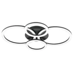 EGLO Connect Parrapos-Z LED Ceiling Lamp, 4-bulb