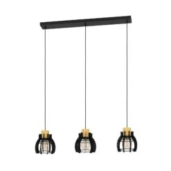 EGLO Stillington 1 Pendant Light, 3-bulb, Bar -EGLO Store 10015158 2