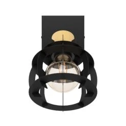 EGLO Stillington 1 Wall Light Steel With Wooden Detail -EGLO Store 10015159 3
