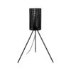 EGLO Ladunara Floor Lamp In Black With A Tripod Base