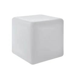 EGLO Bottona Outdoor Light Cube E27 White, 40 X 40 cm