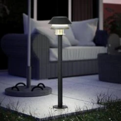 EGLO Chiappera Path Light With A Double Lampshade