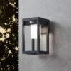 EGLO Martano Solar LED Outdoor Wall Light With A Sensor