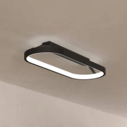 EGLO Codriales LED Ceiling Light, Black
