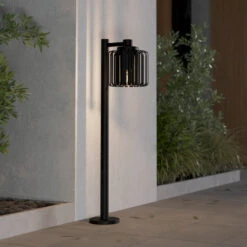 EGLO Selinus Path Light With A Hanging Lampshade