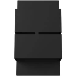EGLO Kibea LED 10 Inch Matte Black Outdoor Wall Light -EGLO Store 200886a 07