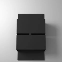 EGLO Kibea LED 10 Inch Matte Black Outdoor Wall Light -EGLO Store 200886a bb 06