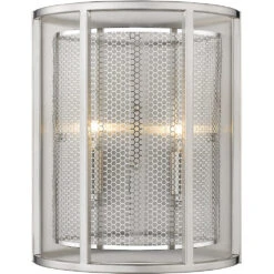 EGLO Verona 2 Light 10 Inch Steel Wall Sconce Wall Light