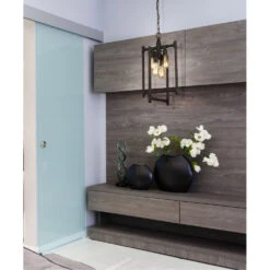 EGLO Wymer 4 Light 13 Inch Matte Bronze Foyer Pendant Ceiling Light -EGLO Store 202836a app