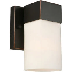 EGLO Ciara Springs 1 Light 5 Inch Oil Rubbed Bronze Wall Sconce Wall Light