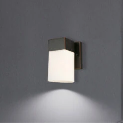EGLO Ciara Springs 1 Light 5 Inch Oil Rubbed Bronze Wall Sconce Wall Light -EGLO Store 202858a app 03
