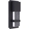 EGLO Venecia LED 10 Inch Matte Black Outdoor Wall Light