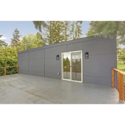 EGLO Venecia LED 10 Inch Matte Black Outdoor Wall Light -EGLO Store 202953a app 08