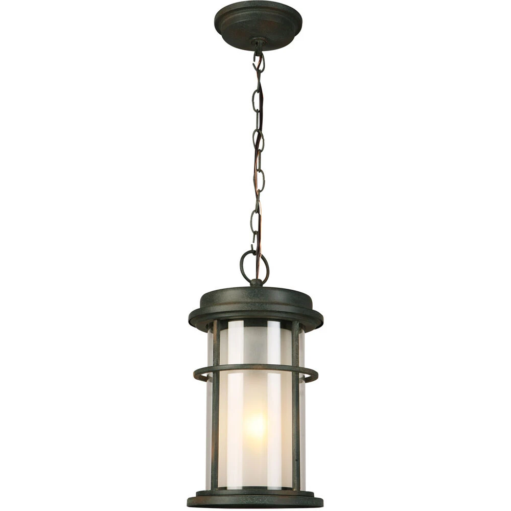 EGLO Helendale 1 Light 8 Inch Zinc Outdoor Pendant 1 EGLO Helendale 1 Light 8 Inch Zinc Outdoor Pendant