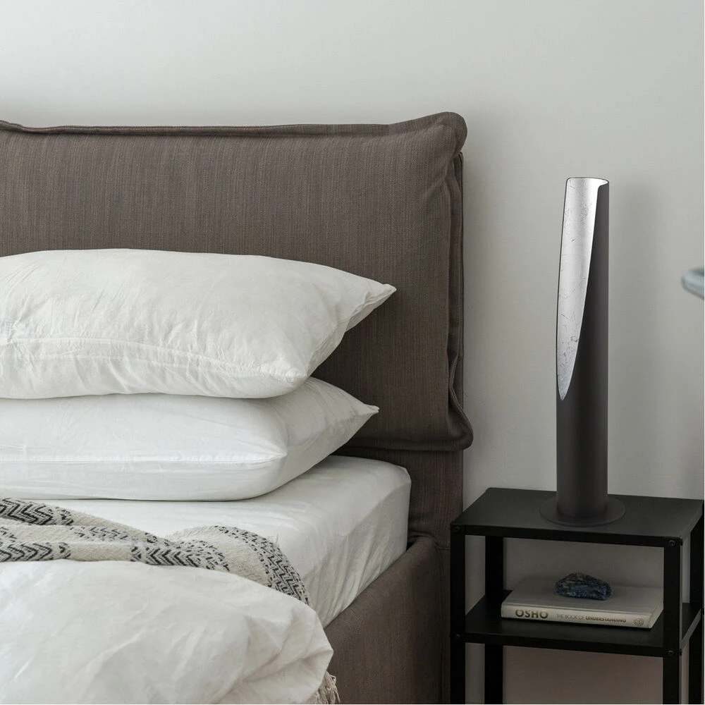 EGLO Barbotto 16 Inch 10.00 Watt Black Table Lamp Portable Light 3 EGLO Barbotto 16 Inch 10.00 Watt Black Table Lamp Portable Light - Image 3