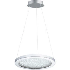 EGLO Arezzo 3 LED 15 Inch Chrome LED Pendant Ceiling Light
