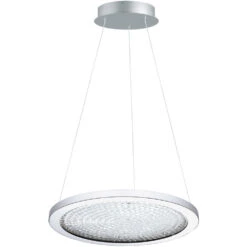 EGLO Arezzo 3 LED 18 Inch Chrome LED Pendant Ceiling Light