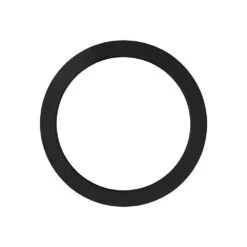 EGLO Trago Trim 9 Matte Black Magnetic Trim