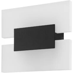 EGLO Metrass 2 LED 7 Inch Matte Black ADA Wall Sconce Wall Light