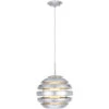 EGLO Mercur 1 1 Light 14 Inch Matte Nickel Pendant Ceiling Light
