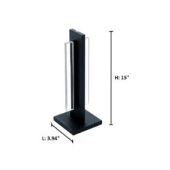 EGLO Spadafora 15 Inch 17.00 Watt Black Table Lamp Portable Light 5 EGLO Spadafora 15 Inch 17.00 Watt Black Table Lamp Portable Light -EGLO Store 204363a20dia