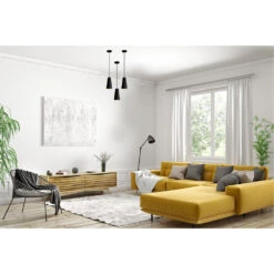 EGLO Pratella 1 1 Light 5 Inch Structured Black Exterior And Gold Leaf Interior Pendant Ceiling Light 5 EGLO Pratella 1 1 Light 5 Inch Structured Black Exterior And Gold Leaf Interior Pendant Ceiling Light -EGLO Store 204365a app 02