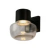 EGLO Belby LED 7 Inch Black Wall Sconce Wall Light