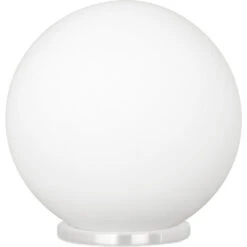EGLO Rondo 8 Inch 60.00 Watt White Table Lamp Portable Light