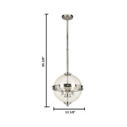EGLO Cecilia 3 Light Chrome Pendant Ceiling Light 5 EGLO Cecilia 3 Light Chrome Pendant Ceiling Light -EGLO Store 204701a20dia