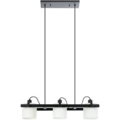 EGLO Drummond 9 Inch Black Pendant Ceiling Light