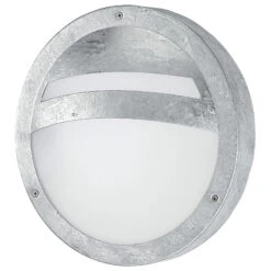 EGLO Sevilla Outside Wall Light Round Galvanised Steel -EGLO Store 3000369 4