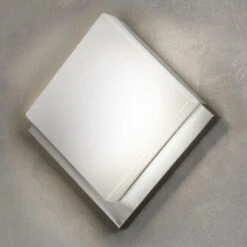 EGLO Diamond-shaped LED Outdoor Wall Light Infesto 1