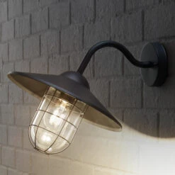 EGLO Melgoa Outdoor Wall Light With A Nautical Look
