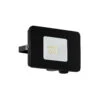 EGLO Faedo 3 LED Outdoor Spotlight In Black, 10 W