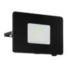 EGLO Faedo 3 LED Outdoor Spotlight In Black, 50 W