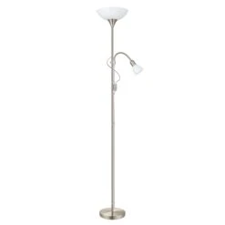 EGLO UP2 Stable Floor Lamp With Reading Light