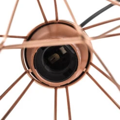 EGLO 3-bulb Vintage Pendant Light Tarbes In Copper 14 EGLO 3-bulb Vintage Pendant Light Tarbes In Copper -EGLO Store 3031864 6